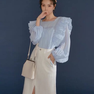 [ORDER_ko có sẵn] Áo tiểu thư style korea (kèm ảnh thật)