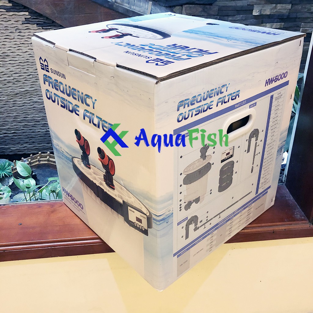 Thùng Lọc Sunsun HW 5000 Cho Bể Cá Cảnh