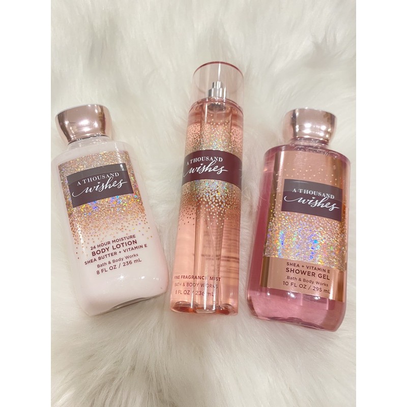 Bộ sản phẩm Bath & Body Works A Thounsand Wishes