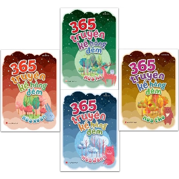 SÁCH - 365 Truyện Kể Hằng Đêm ( 4 tập )