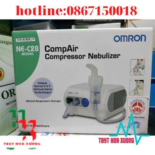 Máy Xông Khí Dung  Omron NE - C28 Bảo Hành 2 Năm