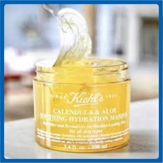 [FREE SHIP] Mặt nạ hoa cúc Kiehls Calendula & Aloe Soothing Hydration Mask 100ml chính hãng