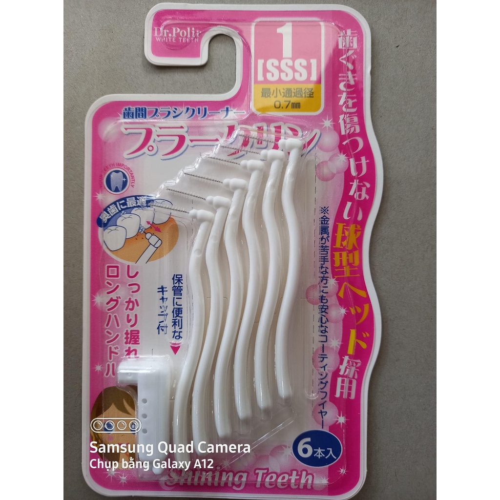 Bàn chải kẽ răng Shining Teeth ( Nhật Bản)