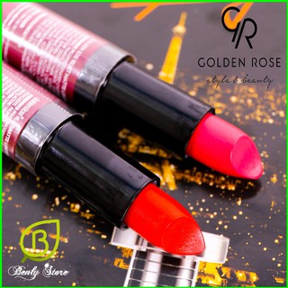 Son thỏi lỳ mịn môi tự nhiên, không thâm, không khô môi velvet matte lipstick - Golden Rose [Hàng Athe thumbnail