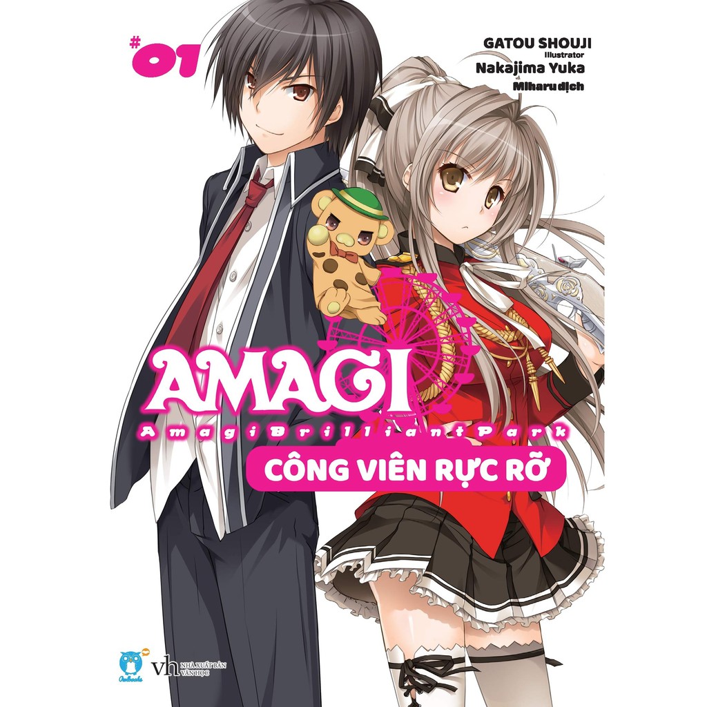 Sách Amagi - Tập 1 - Công viên rực rỡ - Light Novel - Owlbooks