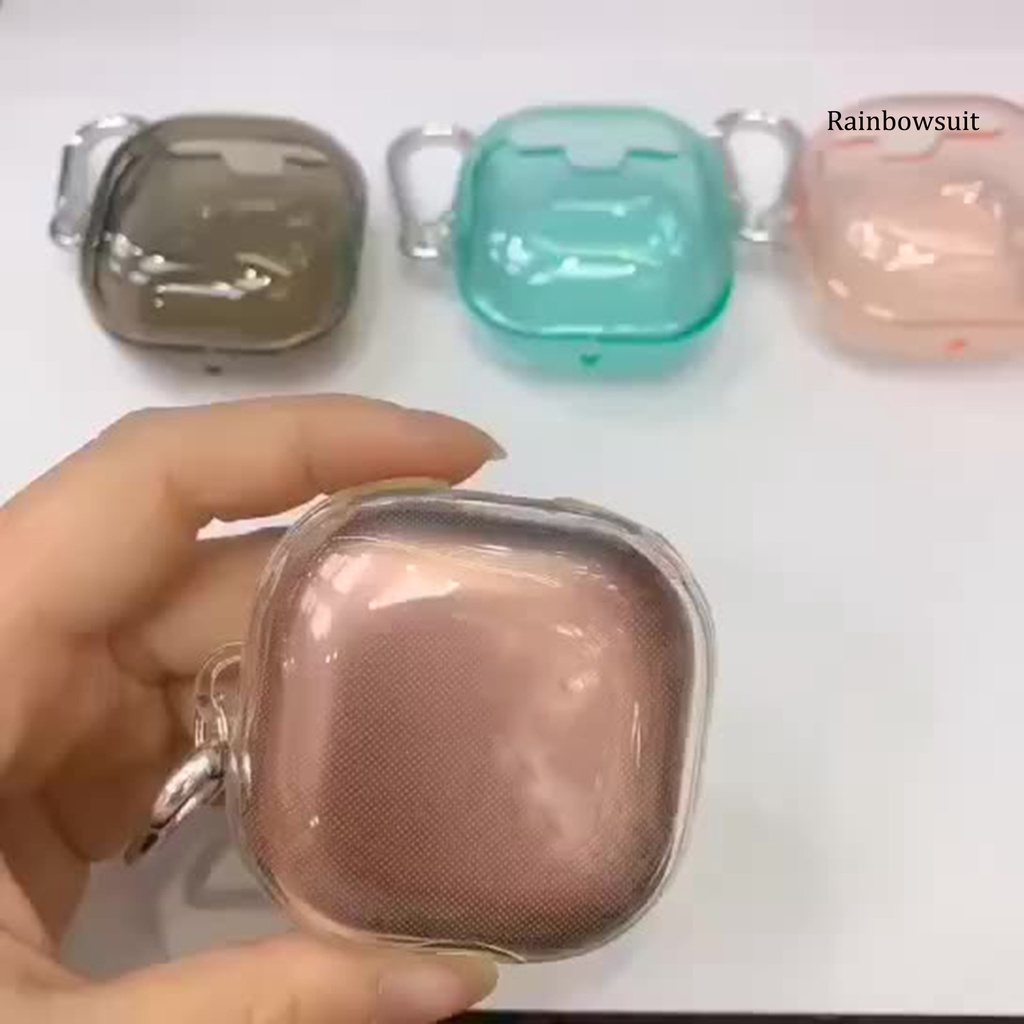 Vỏ Bảo Vệ Hộp Sạc Tai Nghe Samsung Galaxy Buds 2/Live/Pro Bằng TPU Trong Suốt Chất Lượng Cao