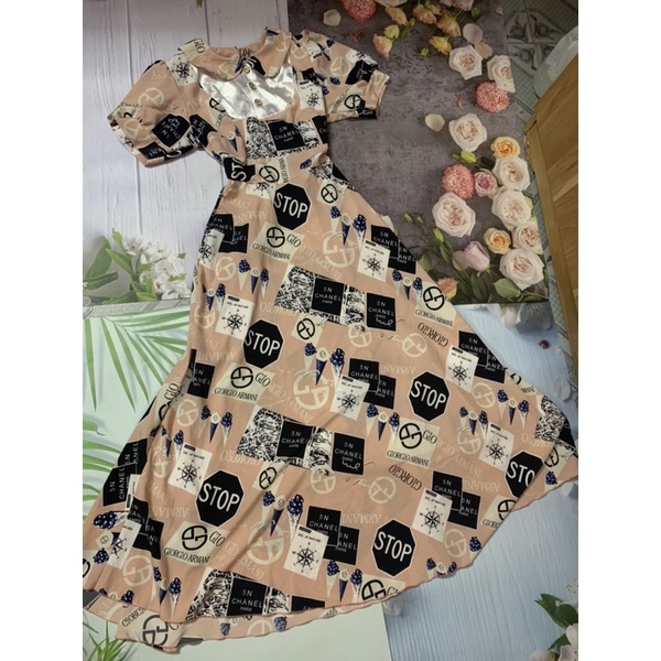 váy hoa dáng dài | BigBuy360 - bigbuy360.vn