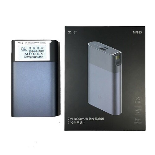 Bộ Phát Wifi 4G ZMI MF885 Kiêm Sạc Dự Phòng 10000mAh - Cục phát ZMI MF885 - Cục phát wifi từ Sim 3G/4G | BigBuy360 - bigbuy360.vn