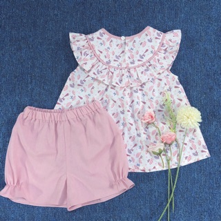 Set bộ tay bèo gam hồng