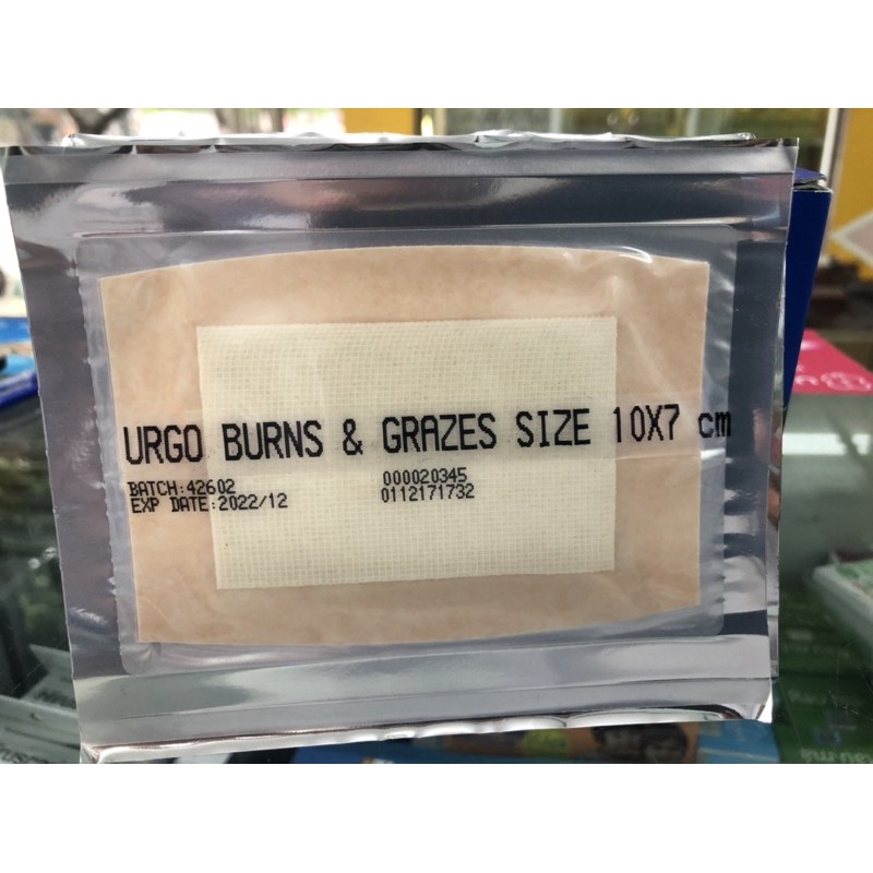 URGO Burns & Grazes - Cho các vết bỏng nhẹ , trầy nhẹ mau lành