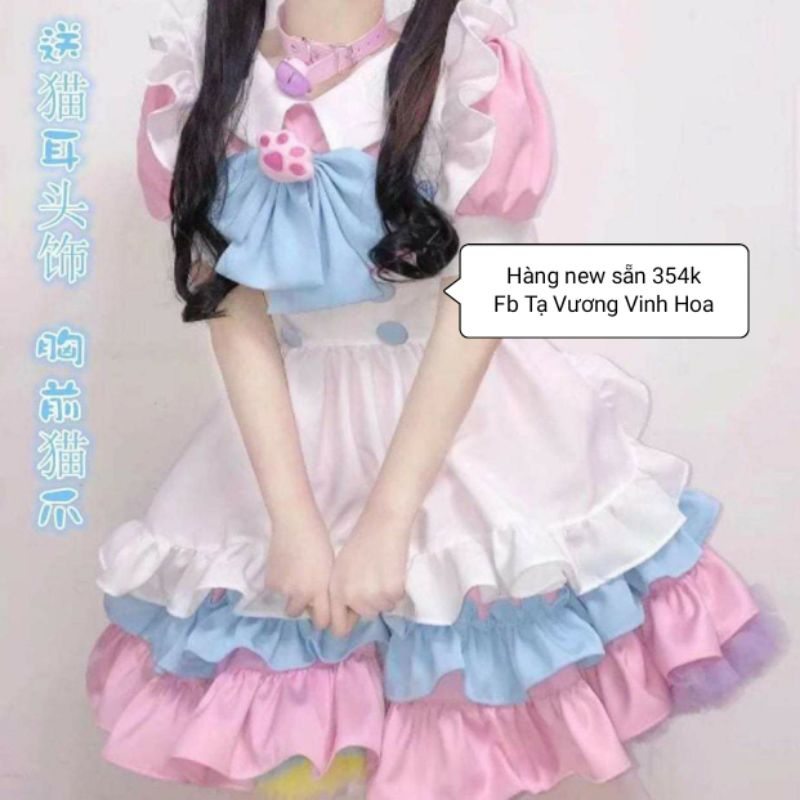Set đồ hầu gái maid chân mèo cute | BigBuy360 - bigbuy360.vn
