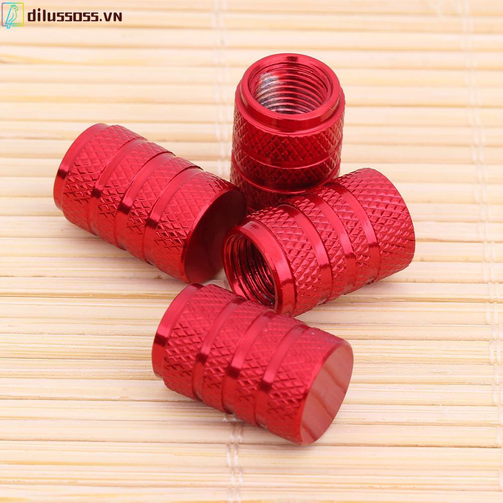 4 Nắp Van Bánh Xe Bằng Hợp Kim Nhôm Dilusss