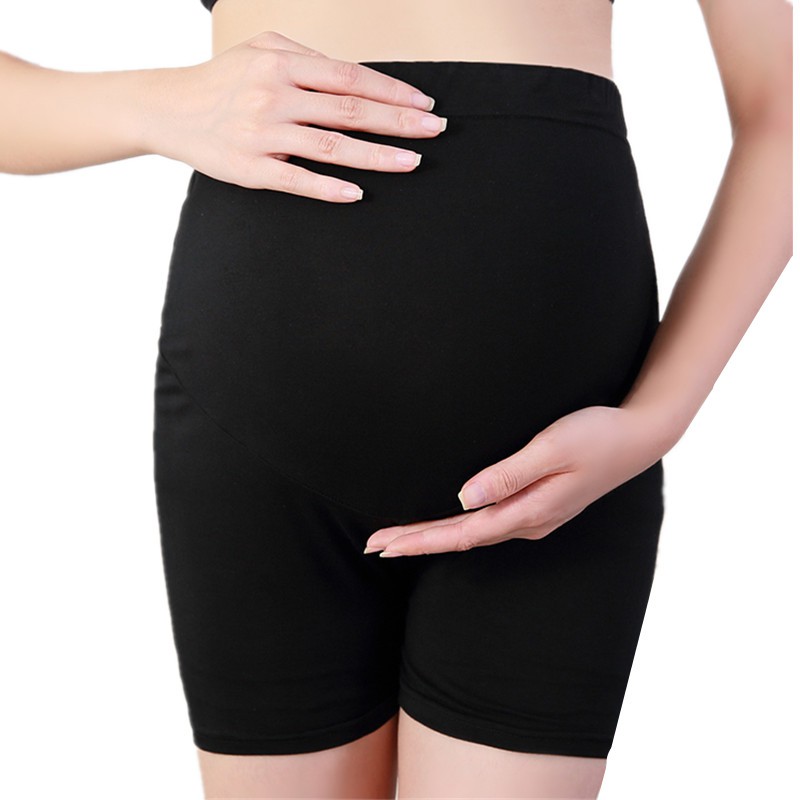 Quần Short Mỏng Nâng Bụng Chống Chói Mặc Ở Nhà Mùa Hè Cho Mẹ Bầu