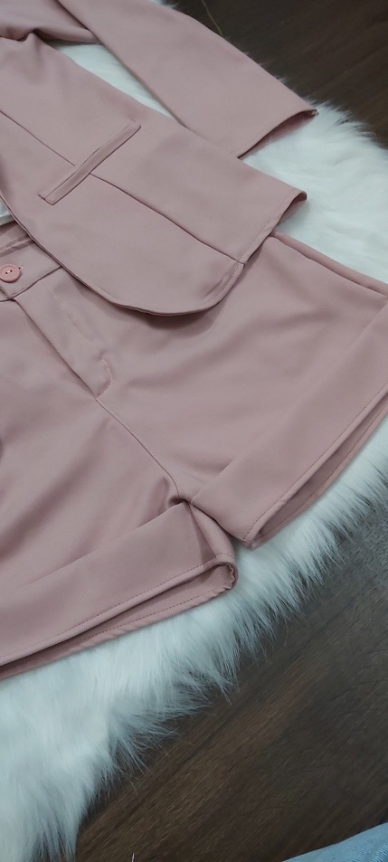 Bộ vest nữ - Freeship - Vest nữ hàn quốc cao cấp, vest nữ công sở 3 món y hình (gồm Áo vest blazer+áo thun+quần short) | BigBuy360 - bigbuy360.vn