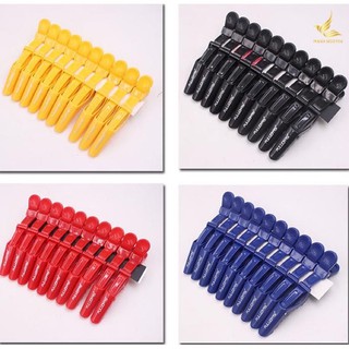 Kẹp mỏ vịt giữ tóc chia tóc nhuộm tóc, hóa chất