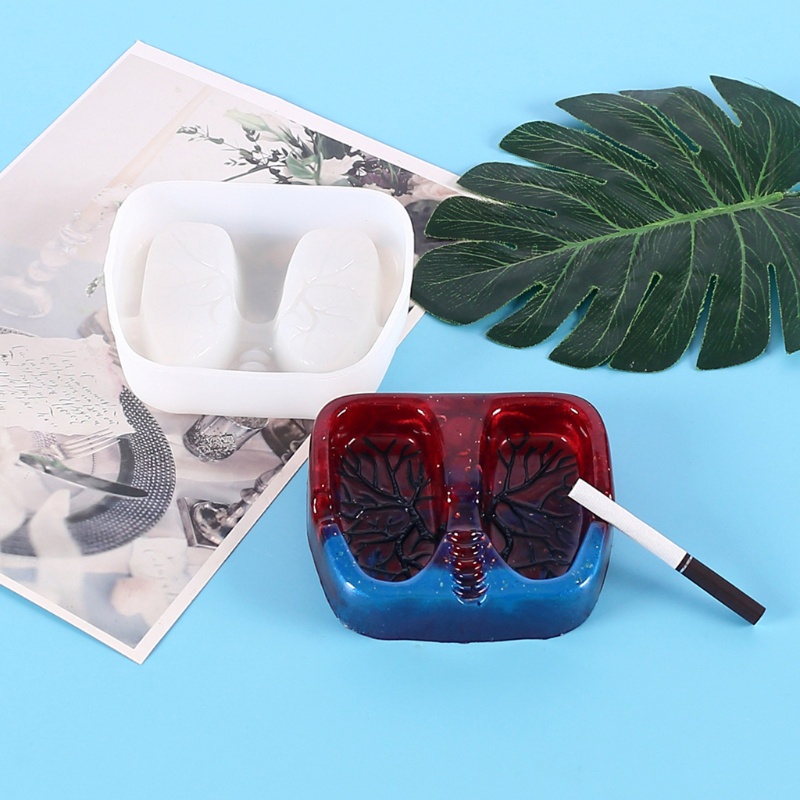 Khuôn silicon dùng làm gạt tàn thuốc tiện dụng DIY