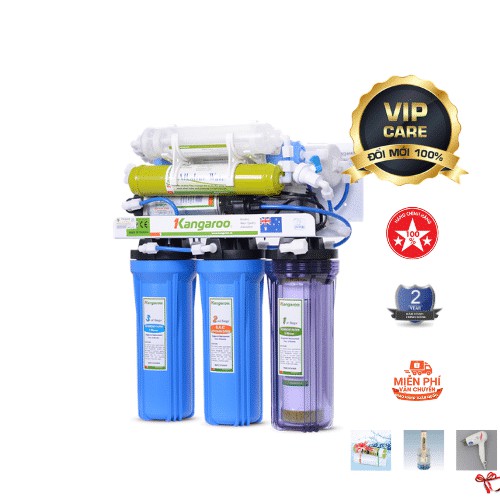 Máy Lọc Nước Kangaroo 8 Lõi KG108 vỏ VTU