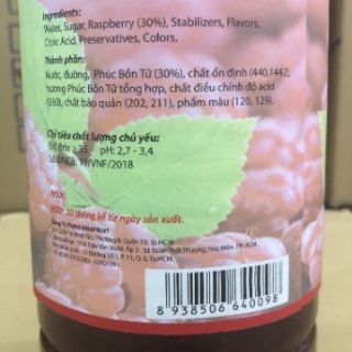Sinh tố phúc bồn Tử Berrino