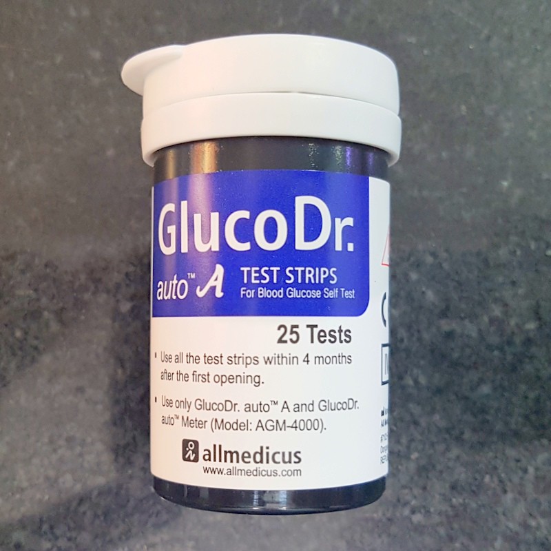 Que thử đường huyết GlucoDr