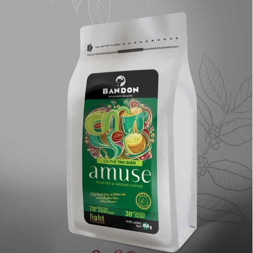 [ Ưu Đãi ] Cà phê phin Bandon Amuse 450g/gói