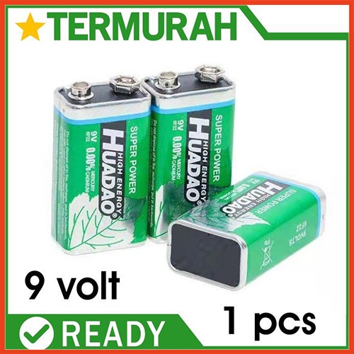 Combo 3 Viên Pin 9V Nhãn Hiệu Huadao