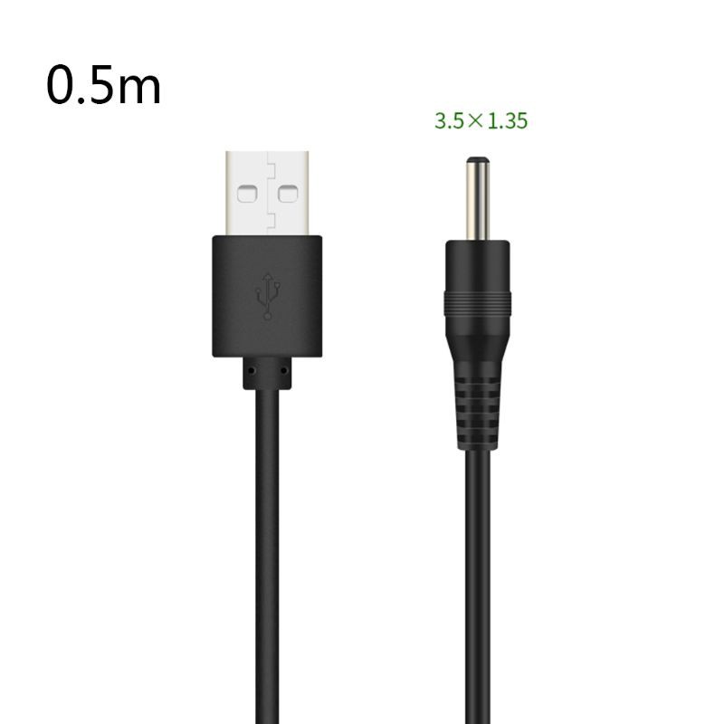 Cáp sạc chuyển đổi giắc USB sang DC 5.5x2.1 5.5x2.5 3.5x1.35 4.0x1.7 2.5x0.7