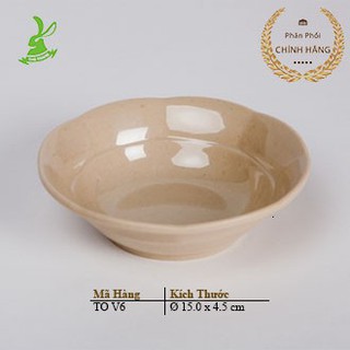 Tô TO D4 Màu Nâu Nhựa Melamine Cao Cấp Fataco Việt Nam