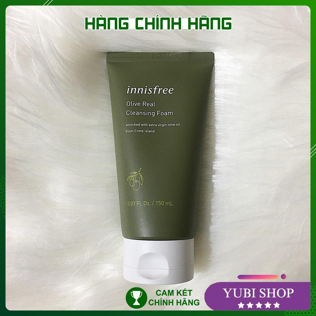 Sữa Rửa Mặt Innisfree Olive Real Cleansing Foam Chính Hãng 150ml - Hàn Quốc  - Hot