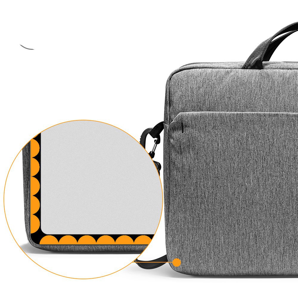 TÚI XÁCH TOMTOC (USA) SHOULDER BAG FOR ULTRABOOK 13&quot;/15&quot; GRAY