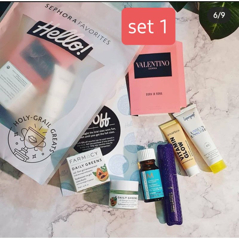 [Đủ bill] Set Sephora Favorites Hello!