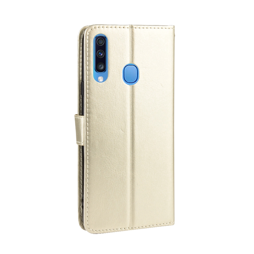 Ốp điện thoại kiểu ví da có ngăn dựng thẻ PU Samsung A20S | BigBuy360 - bigbuy360.vn