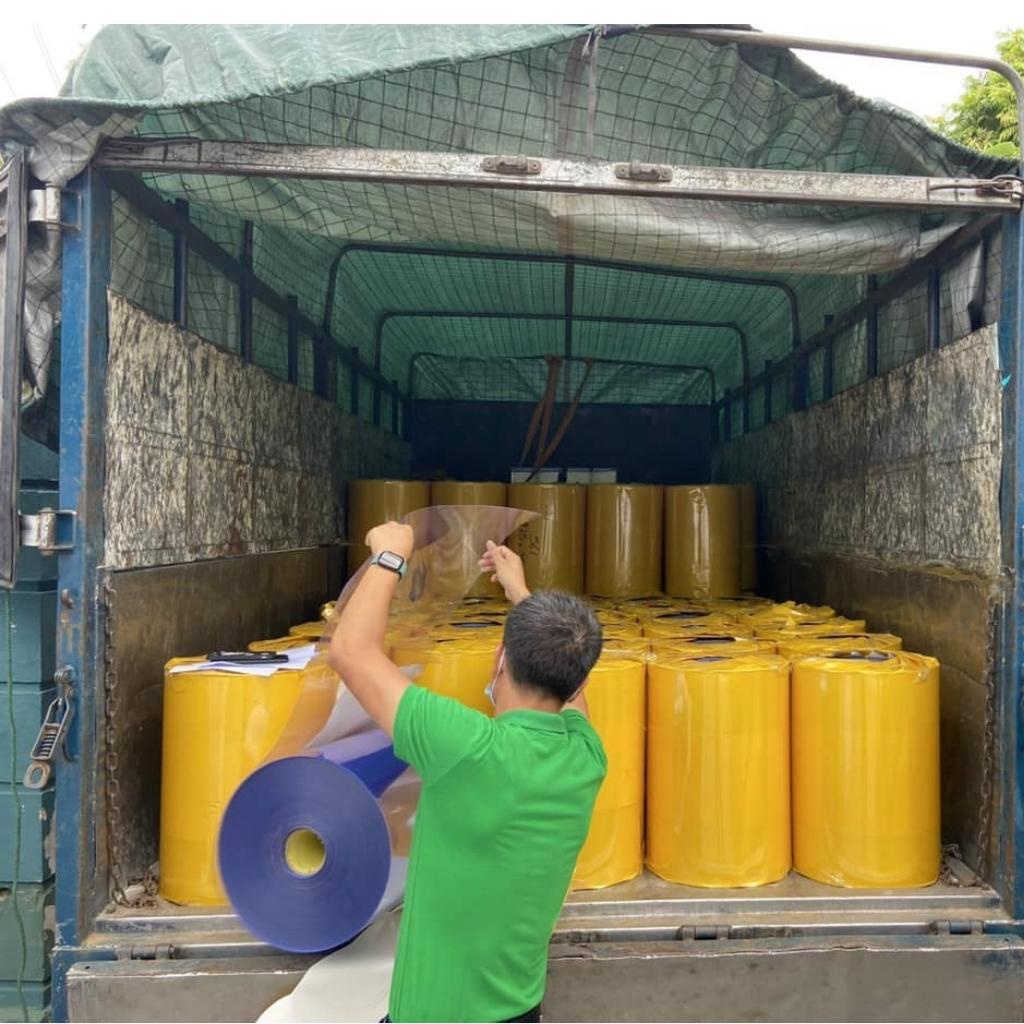 Màng nhựa PVC cứng HAKA định hình cao cấp trong suốt bền đẹp loại 1, độ dày 0.3mm khổ rộng 800mm
