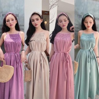 Váy đũi yếm chun ngực