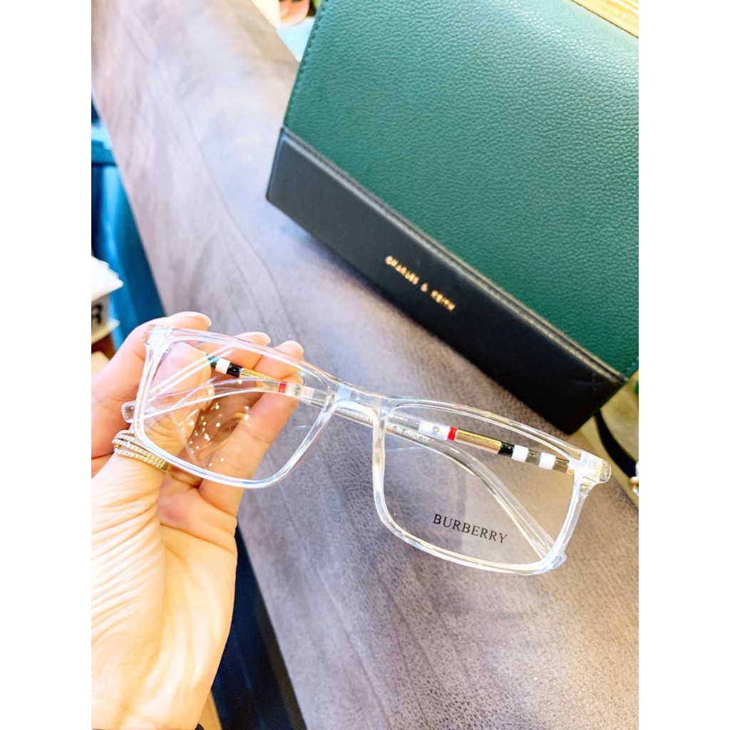 Gọng kính cận vuông A1011 kèm sẳn tròng 0 độ chống ánh sáng xanh phù hợp mặt tròn, bầu phù hợp mang đi học đi làm | BigBuy360 - bigbuy360.vn