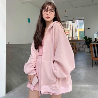 Siêu Phẩm Hoodie Zip Nữ - Sale 119K