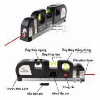 Thước Nivo Căn Mực Laser Level Pro3 Đa Năng