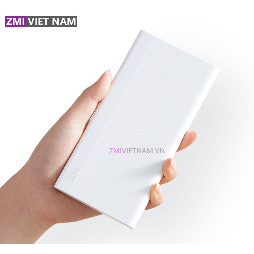 Sạc Dự Phòng ZMI JD810 10000mAh, Sạc Nhanh 18 W Chuẩn PD, 1 Cổng Type C, 2 USB A | Bảo Hành 18 Tháng