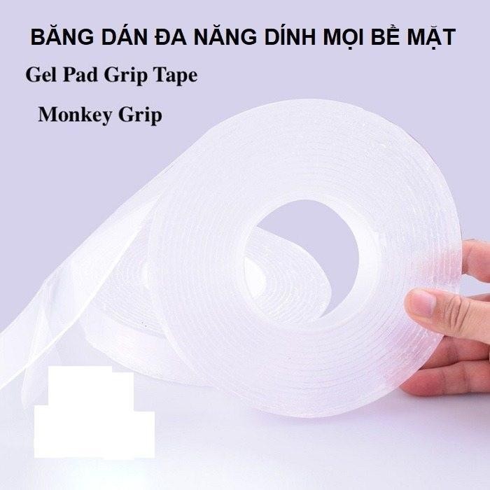 Băng Keo 2 mặt siêu dính thần thánh dài 3 mét