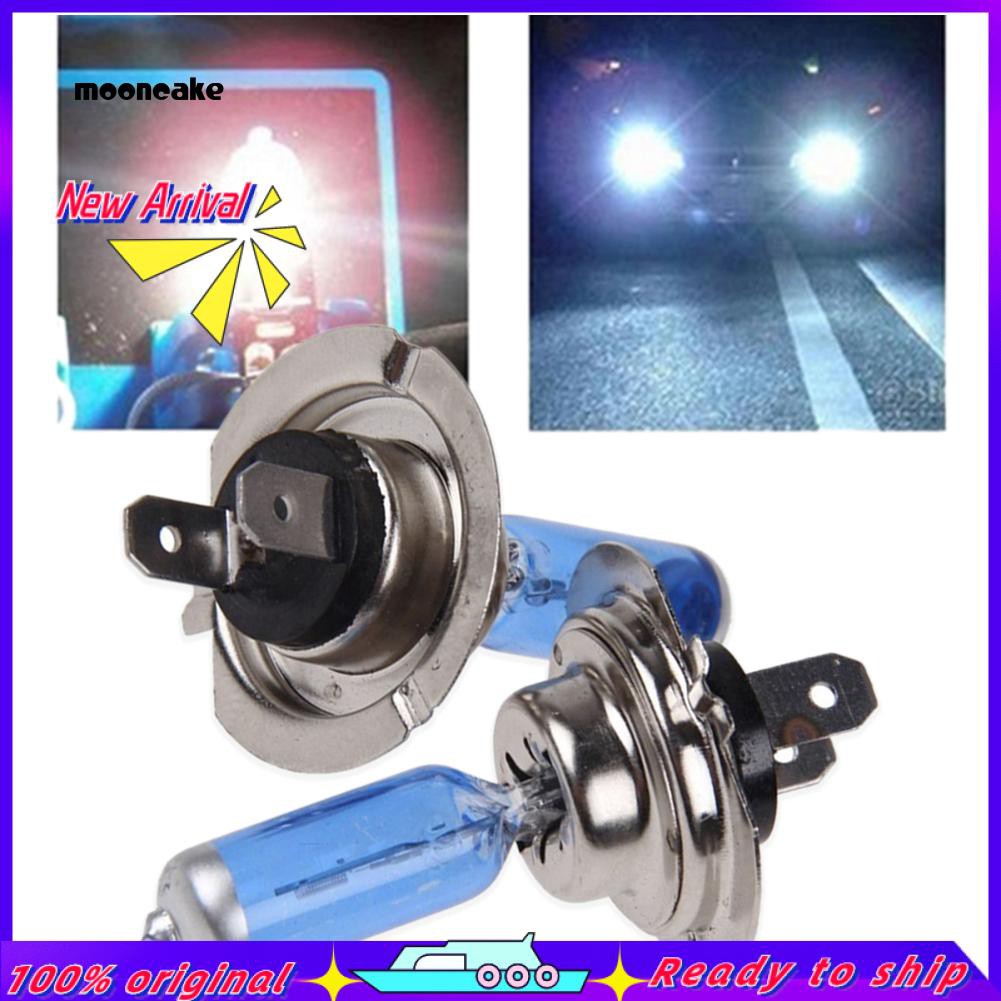 Set 2 Bóng Đèn Pha Xenon 55W 12V H7 6000K Ánh Sáng Trắng Dành Cho Ô Tô