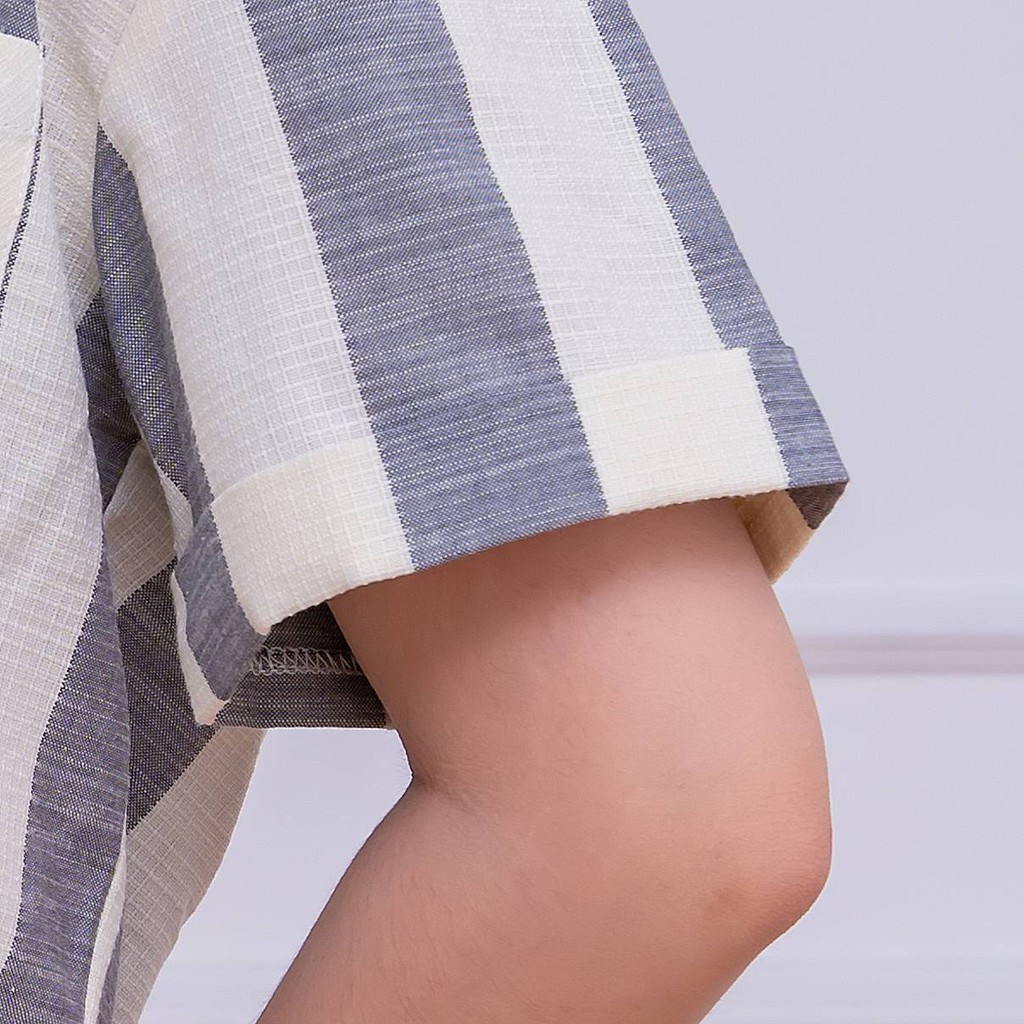 Áo kiểu sơ mi nữ thắt nơ eo TKFASHION SMKA197