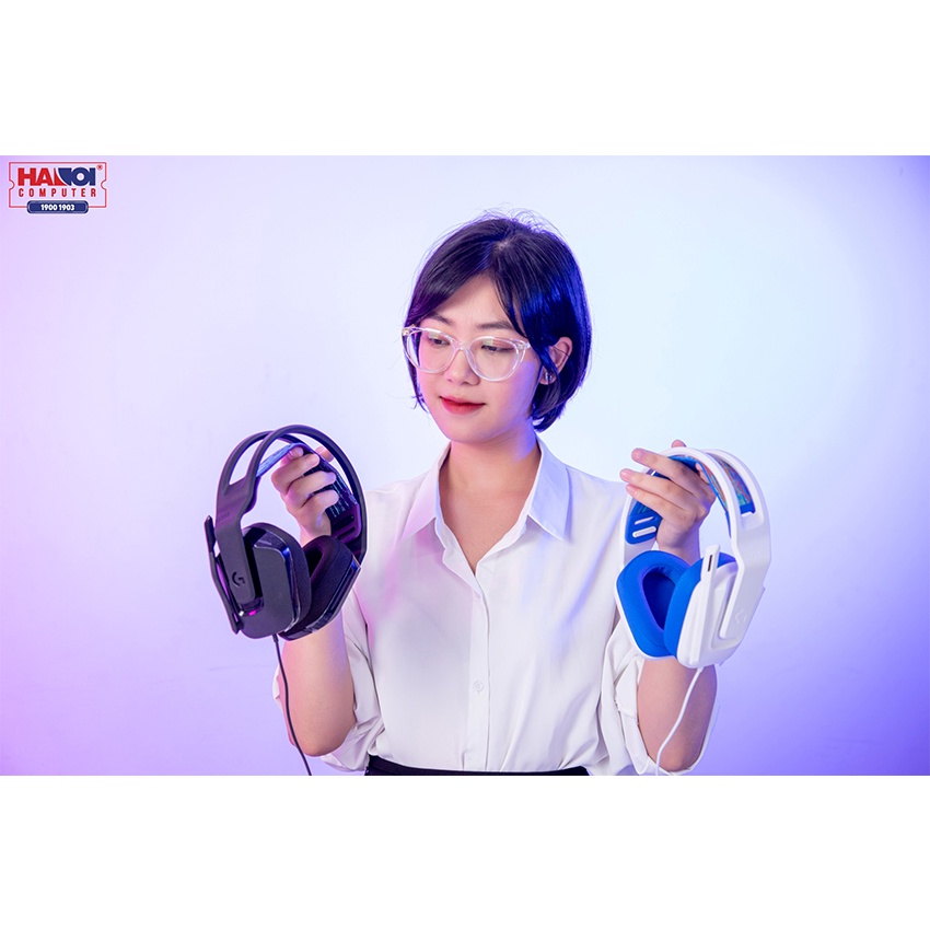 Tai nghe Gaming Logitech G335, kiểu tai nghe On-ear, dây dài 2m, cách âm tốt