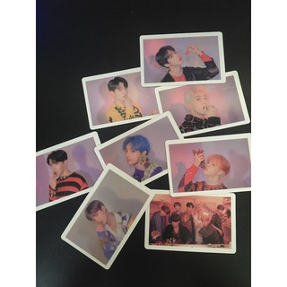LOMO CARD Ảnh BTS 6x9cm (2 mặt, bo góc)