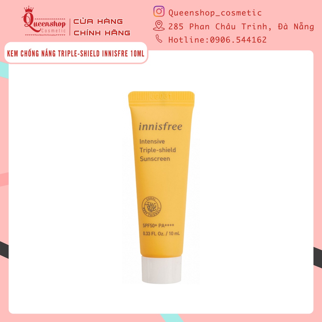 KEM CHỐNG NẮNG INNISFREE TRIPLE SHIELD MINI 10ML