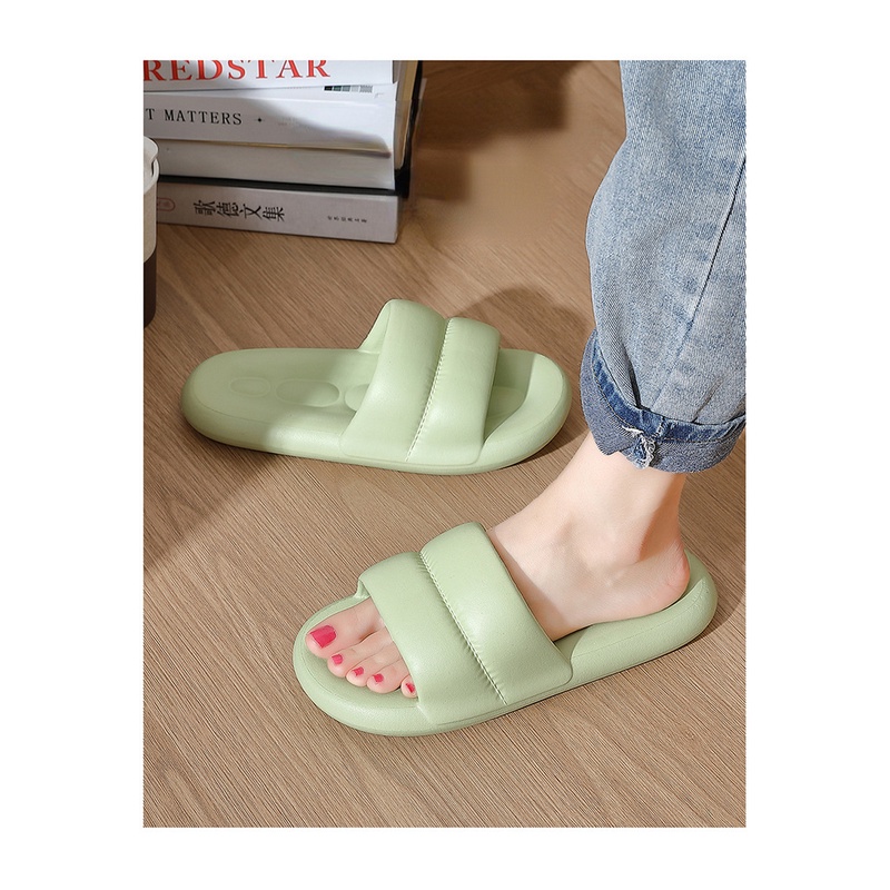 Dép Quai Ngang Đế Dày Chống Trượt Thời Trang Mùa Hè Cho Nữ