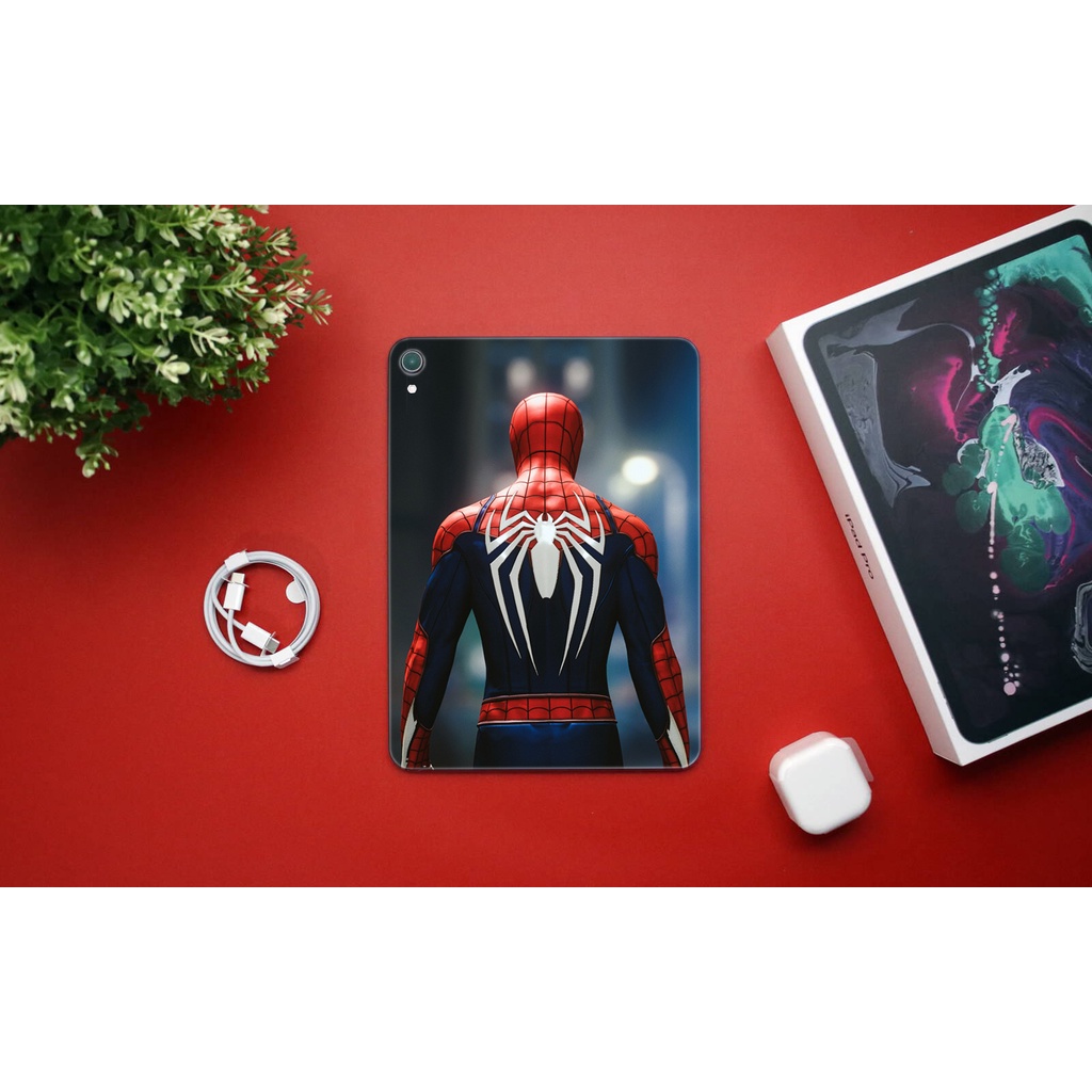Miếng Dán Skin IPAD In Hình Spider Man - Người Nhện Dành Cho Skin Ipad Pro / Skin Ipad Mini / Ipad Air
