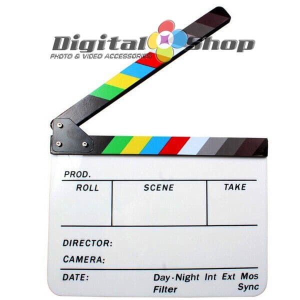 Clapper Board phim màu trắng