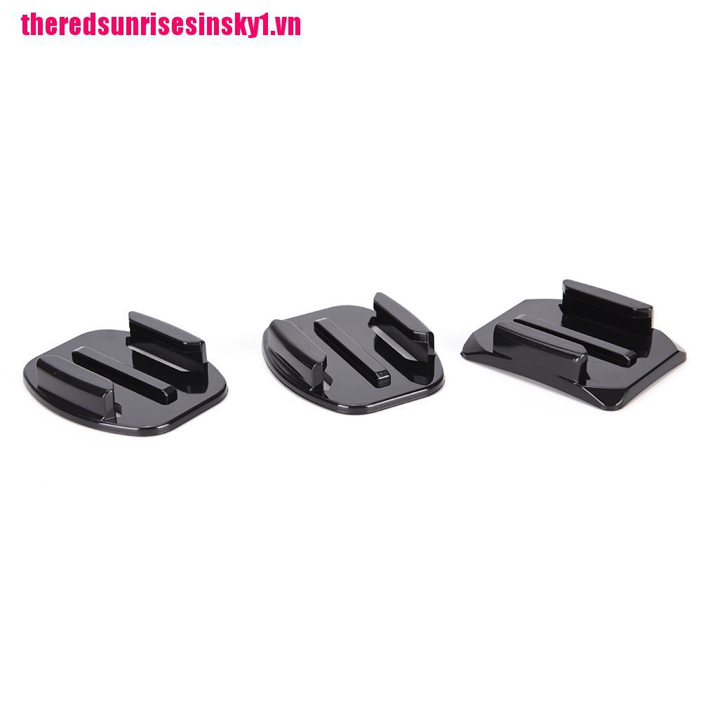 (3C) 8 Miếng Dán Phẳng Gắn Mũ Bảo Hiểm Cho Gopro Hero 5 4 3 + | BigBuy360 - bigbuy360.vn