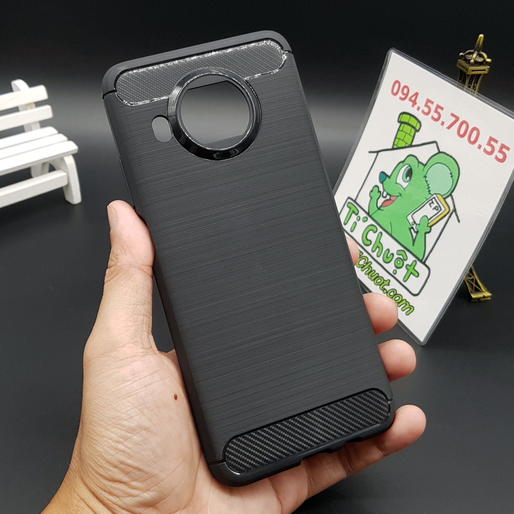 [Ảnh Thật] Ốp Lưng Xiaomi Mi 10T Lite Dẻo Carbon Phay Xước Chống Sốc
