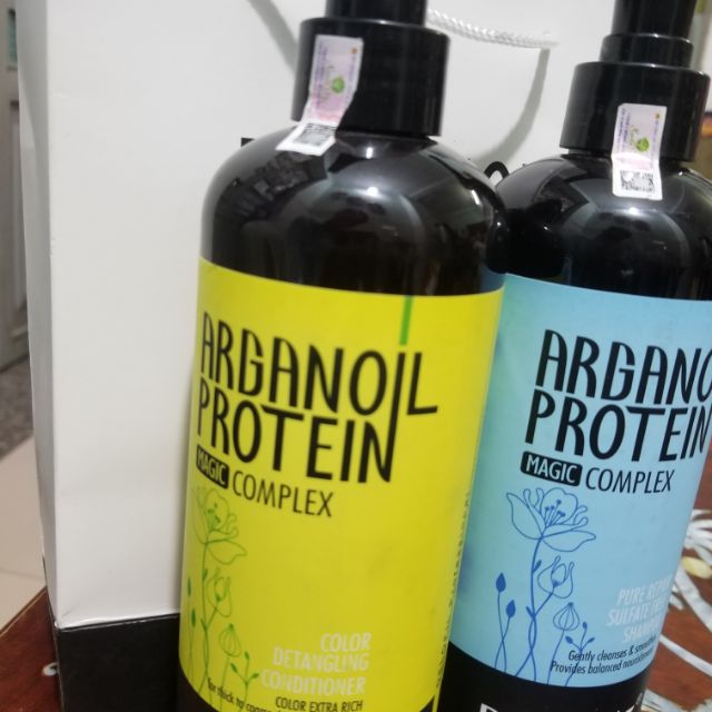 Dầu Gội Arganoil Protein Delofil Dưỡng Ẩm Phục Hồi Tóc Hư Tổn Ngăn Ngừa Gàu