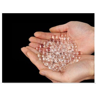 hạt nở đạn thạch trang trí và làm slime hạt nở gói 500gram 1 màu mã VKC33 F-8845